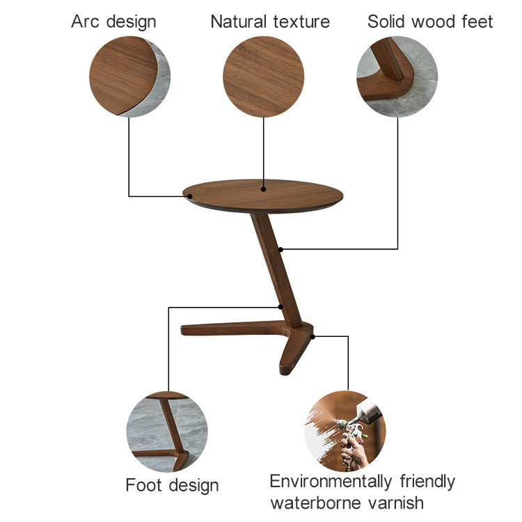 ZH63379 Nordic Wood Multi-functional Small Apartment Creative Round Side Table, HC5518A, HC5518B