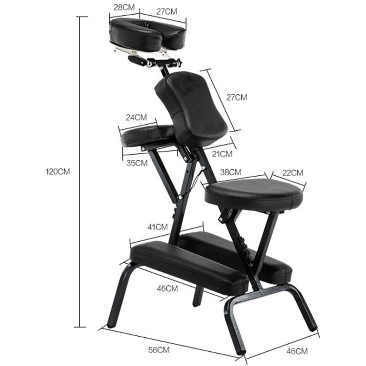 Portable Folding Adjustable Massage Chair Tattoo Scraping Chair Beauty Bed with Armrest, TBD048885601A, TBD048885601B, TBD048885601C, TBD048885601D, TBD048885601E, TBD048885601F, TBD048885601G