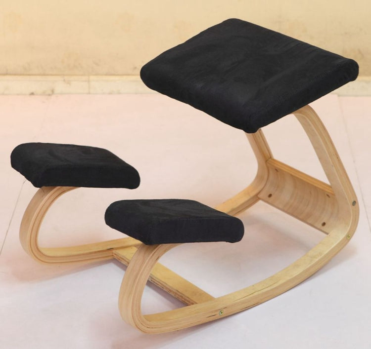 Ergonomic Kneeling Chair Stool Home Office Furniture Ergonomic Rocking Wooden Kneeling Chair