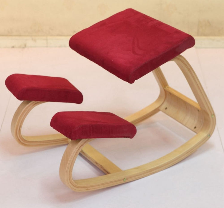 Ergonomic Kneeling Chair Stool Home Office Furniture Ergonomic Rocking Wooden Kneeling Chair