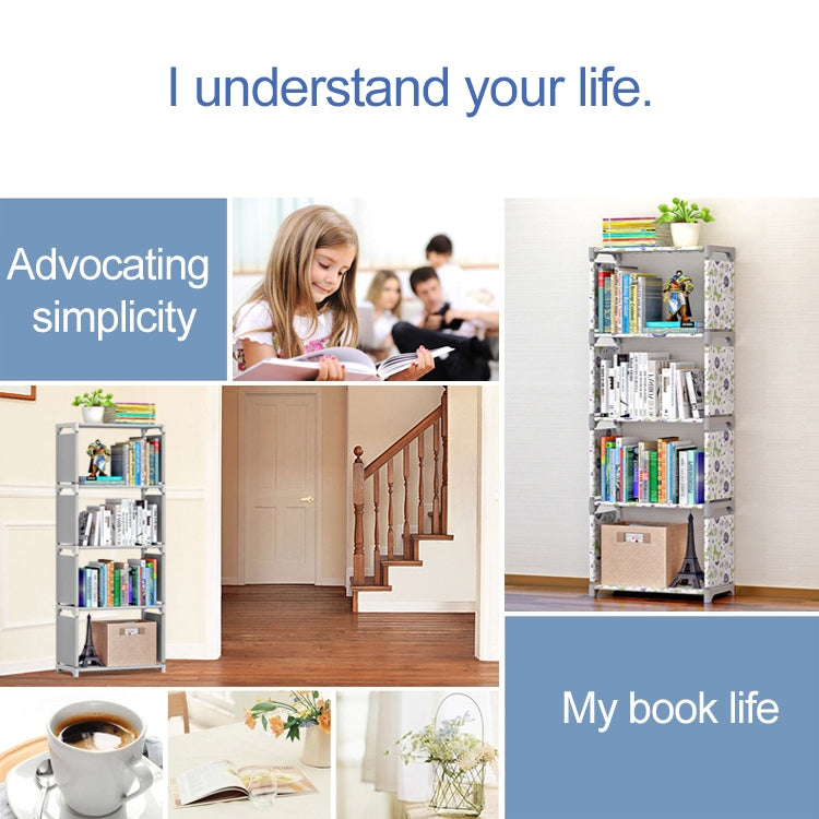 Children Bookshelf Storage Shelve Book Rack Bookcase for Home Furniture